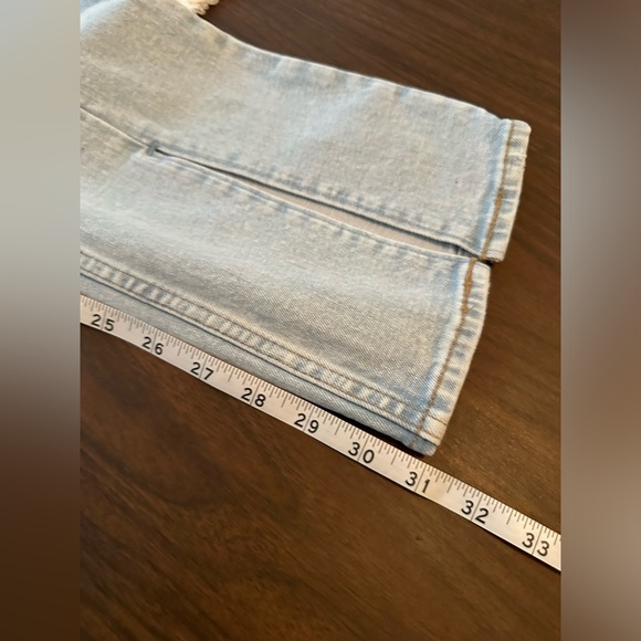 Abercrombie & Fitch Skinny High Rise Split Hem Jeans - Picture 4 of 8